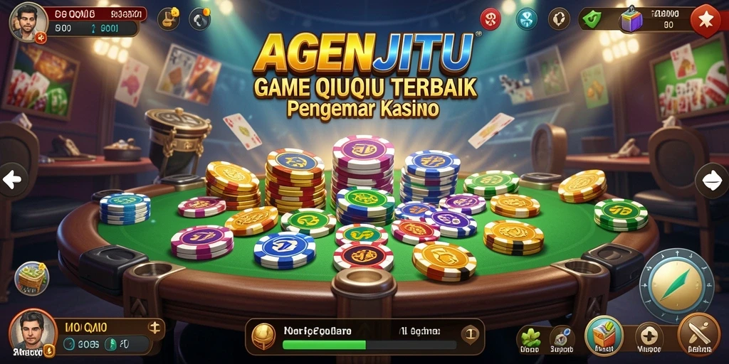 Screenshot gameplay AGENJITU menunjukkan aksi intens QiuQiu.