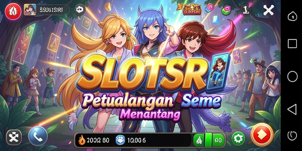 Tangkapan layar utama SLOTSRI yang menunjukkan gameplay Anime yang mengasyikkan.