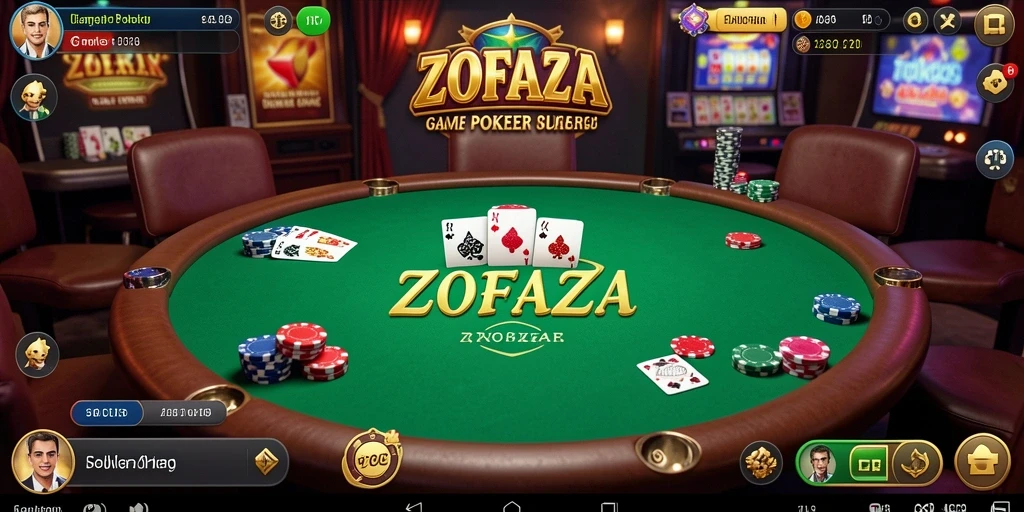 Tampilan gameplay ZOFAZA yang menawan dan mendebarkan.